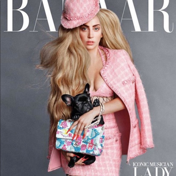 Chanel pink houndstooth wool skirt suit from Supermarket collection - Picture 11 of 13